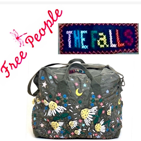 Free People X The Falls Tufted Daisy” Oversized Aviator Margueritte Week… - Picture 15 of 15